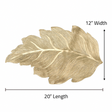 Placemats in Gold Leaf Design Dining Table Mats with Special Layer Underneath Preventing Spills and Messes, Leaf Design Placemats for Dining Table Wedding Parties Accent Centrepiece