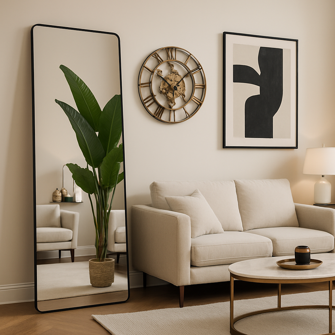 Standing Mirror Full Length Black Mirror 60