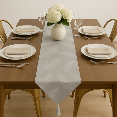 Table Runner in Grey | 12.5