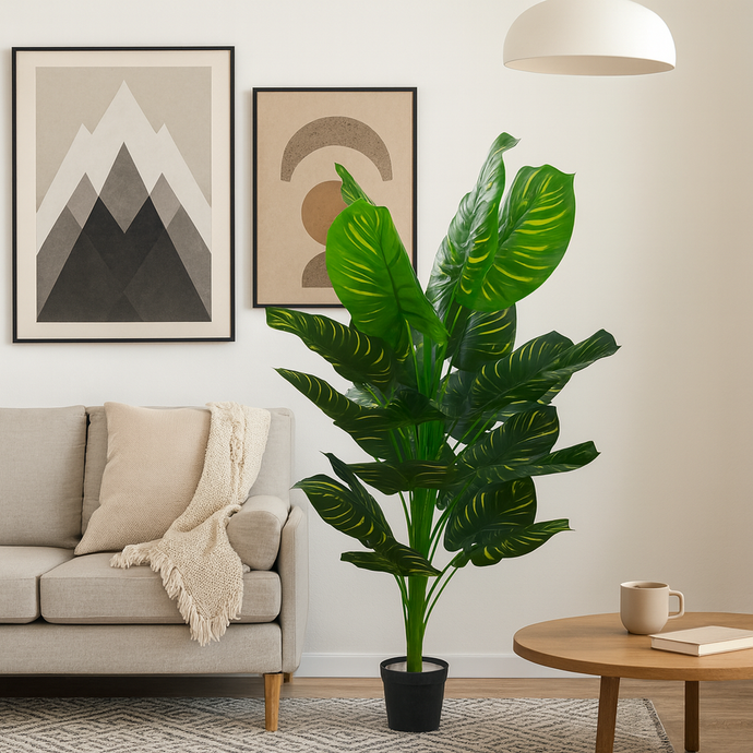 5 Feet Artificial Calathea Tree – 60
