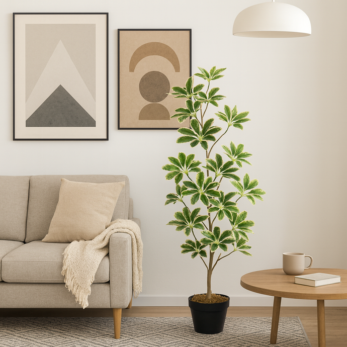 4.3 Feet Artificial Schefflera Arboricola Tree – 50