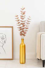 30" INCH Long EUCALYPTUS BLUSH COLOUR Artificial Stem – Leaf Stems with Extension, Bendable Branches for Floor Vase, Ginger Jars, Home Decor, Wedding Decor