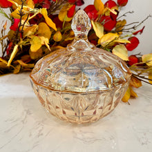 Glass Bowl Storage Crystal Jar with Lid in Gold OR Crystal Transparent Colour