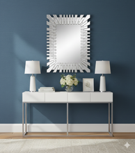Wall Mirror Gold Decorative Rectangular Mirror Modern Wall Hanging for Dining Room Living Room Entrance