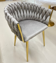 Velvet GREY Accent Chair with Tufted Shell Design and Gold Metal Frame – Modern Curved Back Lounge Chair for Living Room, Bedroom, or Office – Elegant Grey Upholstery