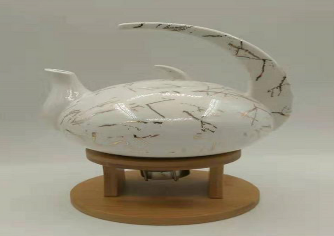 teapot with warmer