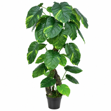 68" INCH Tree Artificial Indoors Outdoors Scindapsus Leaves Plant Home Decor Trees Backyard Terrace Plant 5.7' feet Scindapsus Aureus Tree
