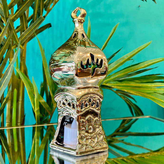 Lantern Gold Centrepiece for Wedding Decor Event Organizing Holiday Home Decoration