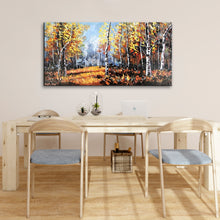 Handmade Oil Painting of Lanscape on Stretched Canvas