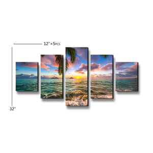 High Quality Art Print on Stretched Canvas of Sea View in Group