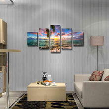 High Quality Art Print on Stretched Canvas of Sea View in Group