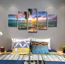 High Quality Art Print on Stretched Canvas of Sea View in Group