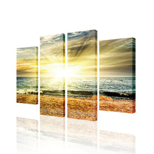 High Quality Art Print on Stretched Canvas  of a Sea View