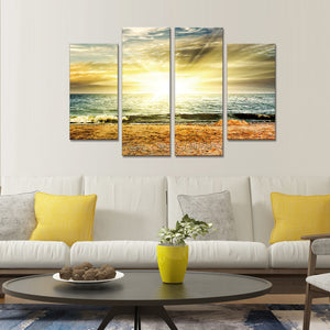High Quality Art Print on Stretched Canvas  of a Sea View