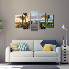 High Quality Art Print on Canvas Of Hawaiian View