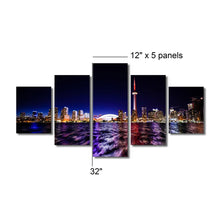 High Quality Art Print on Stretched Canvas of Toronto Skyline in Group
