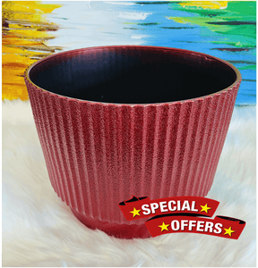 Plant Pot in Date Red for Plants and Trees