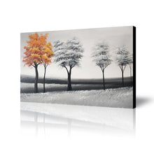 Handmade Oil Painting of Landscape  on Stretched Canvas