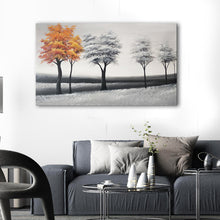 Handmade Oil Painting of Landscape  on Stretched Canvas