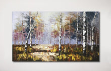 Handmade Oil Painting of Lanscape on Stretched Canvas