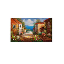 Handmade Oil Painting of Venice City on Stretched Canvas