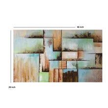 Abstract Handmade Oil Painting on Stretched Canvas