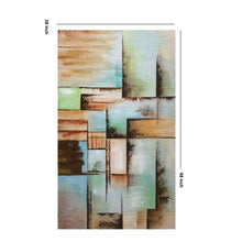Abstract Handmade Oil Painting on Stretched Canvas
