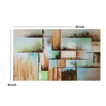 Abstract Handmade Oil Painting on Stretched Canvas