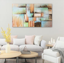 Abstract Handmade Oil Painting on Stretched Canvas