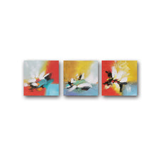 Handmade Oil Painting  of Abstract on Stretched Canvas in Group
