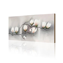 Handmade Oil Painting in Flower on Stretched Canvas
