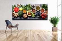 High Quality Art Print on Stretched Canvas of Spicy Stuff