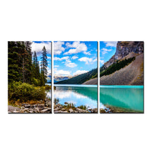 High Quality Art Print on Stretched Canvas of Rocky Mountains in Group