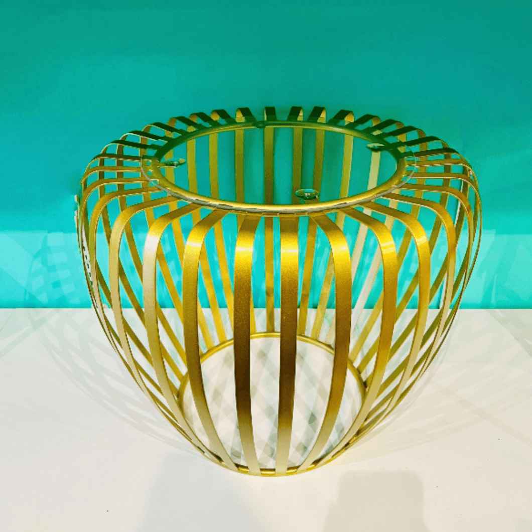 Coffee Table in Gold Table decorative Metal Gold