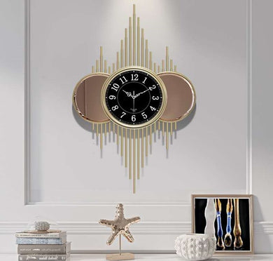 wall clock mirror
