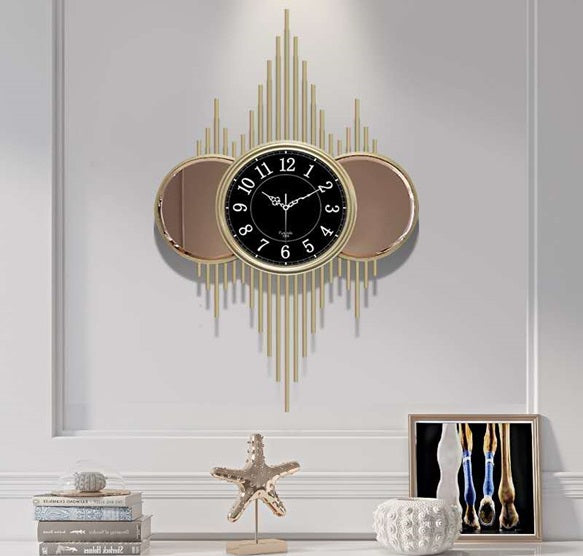 wall clock mirror