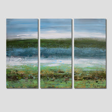 Handmade Group Oil Painting on Stretched Canvas of Sea View