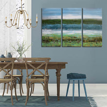 Handmade Group Oil Painting on Stretched Canvas of Sea View