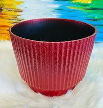 Plant Pot in Date Red for Plants and Trees